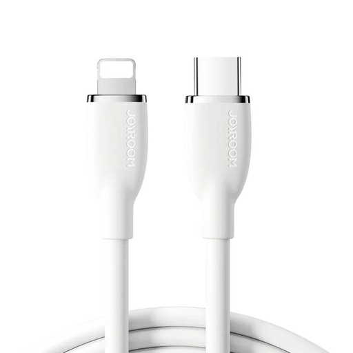 [053704] Šareni kabel 30W USB C na Lightning SA29-CL3 / 30W / 1,2m (bijeli)