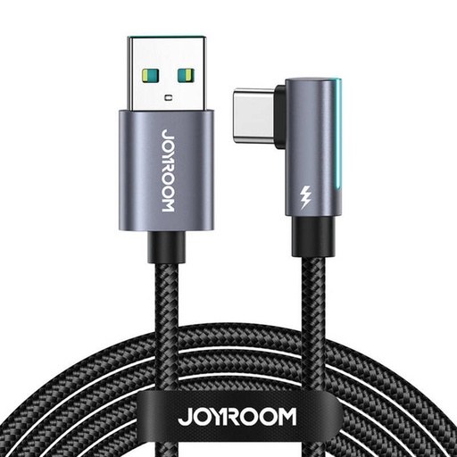 [053728] USB na USB-C kabel, kutni Joyroom S-AC027A17 3A, 1,2 m (crni)