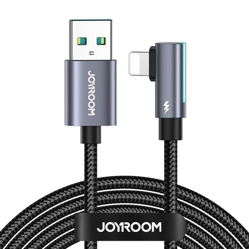 [053695] USB na Lightning kabel, kutni Joyroom S-AL012A17 2.4A, 1.2m (crni)