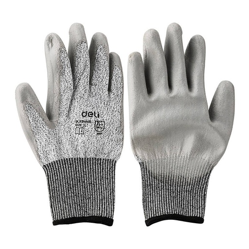 [041879] Rukavice otporne na rezove L Deli Tools (paket od 5 komada)