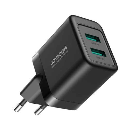 [053668] Punjač Joyroom JR-TCN01, 2.4A (EU) 2 USB (crni)