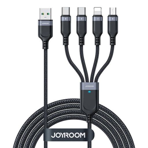 [053756] USB kabel Joyroom S-1T4018A18, 4 u 1, 3.5A/Kabel 1,2m (crni)