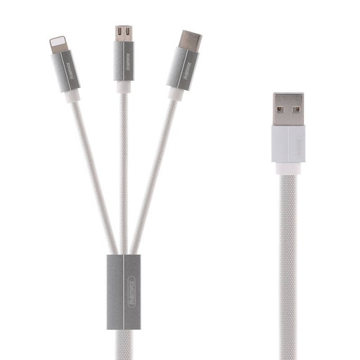 [058394] Kabel USB 3u1 Remax Kerolla, 1m (bijeli)