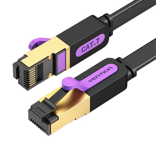 [056628] Plosnati UTP mrežni kabel kategorije 7 Vention ICABI 3m crni