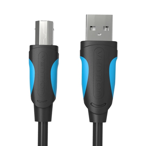 [056726] USB 2.0 A na USB-B kabel pisača Vention VAS-A16-B100 1m crni