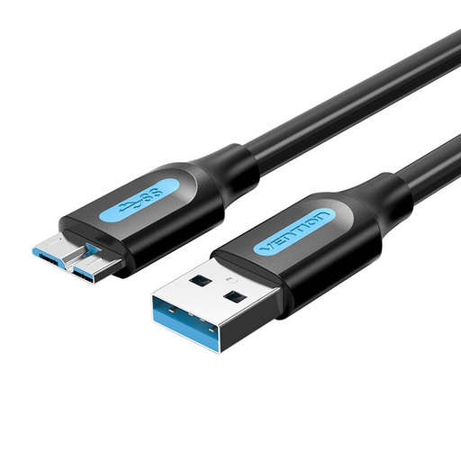 [056229] USB 3.0 A na Micro-B kabel Vention COPBD 0,5 m crni PVC