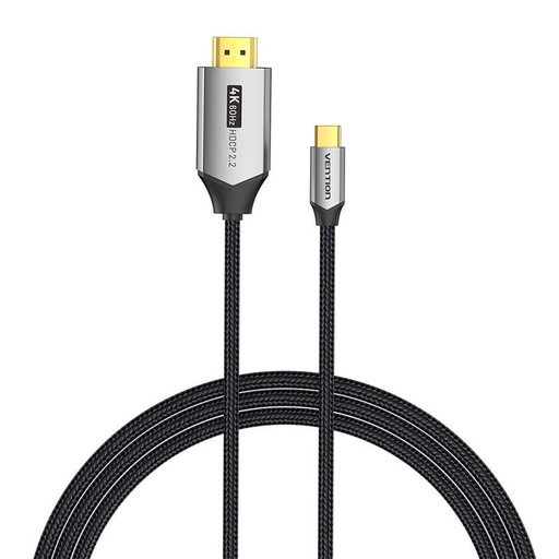 [056244] USB-C na HDMI kabel 1m Vention CRBBF (crni)