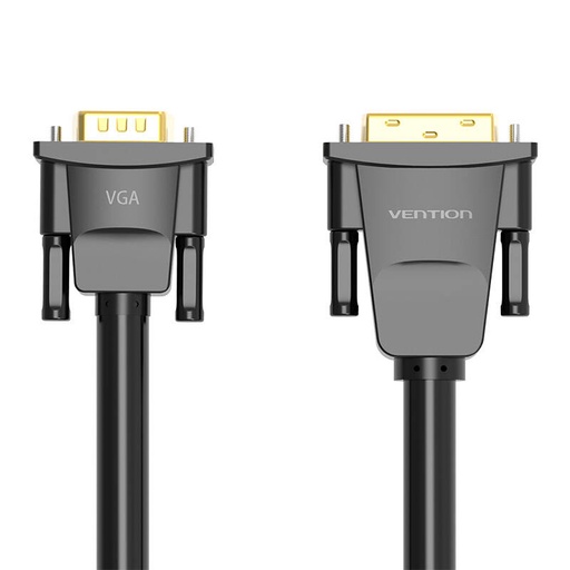 [056563] DVI (24+1) na VGA kabel 1,5 m Vention EABBG (crni)