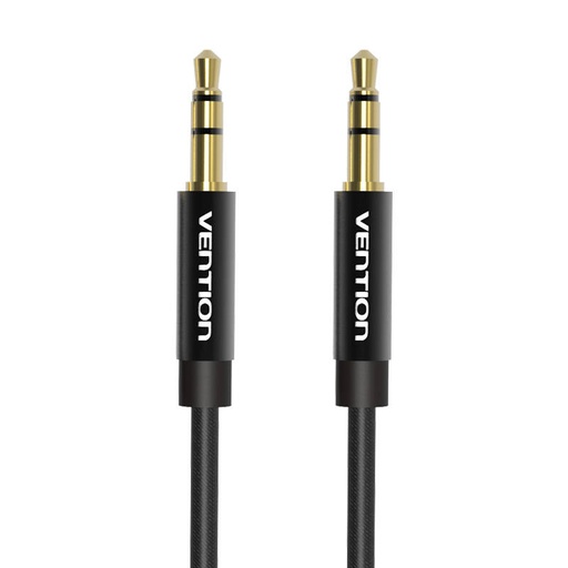 [056435] Pleteni 3,5 mm audio kabel 1 m Vention BAGBF crni