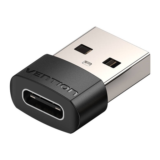 [056493] USB 2.0 muški na USB-C ženski adapter Vention CDWB0 crni PVC