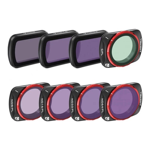 [057897] Set od 8 filtera Freewell DJI Osmo Pocket 3