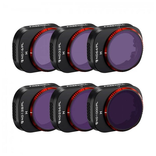 [057877] Set od 6 filtera Bright Day Freewell za DJI Mini 4 Pro