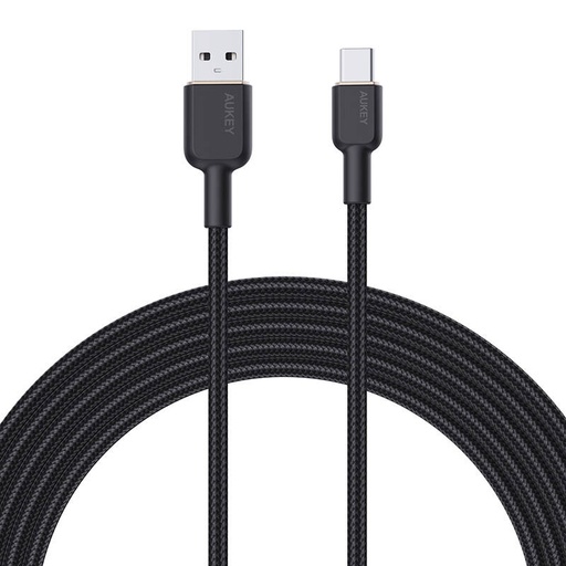 [057948] Kabel Aukey CB-NAC1 USB-A na USB-C 1m (crni)