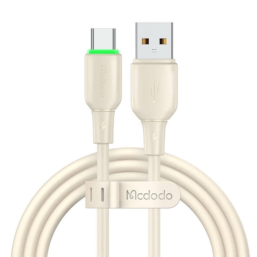 [054520] USB na USB-C kabel Mcdodo CA-4750 s LED svjetlom 1,2 m (bež)