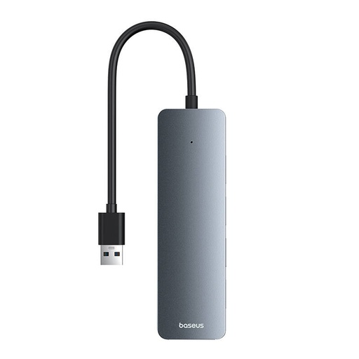 [055790] 4u1 čvorište Baseus UltraJoy Lite USB-A na USB 3.0 15 cm (sivo)