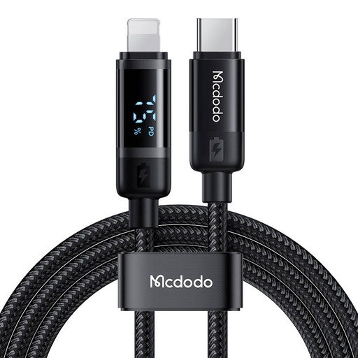 [057917] Mcdodo CA-5210 USB-C na Lightning kabel, 36W, 1,2m (crni)