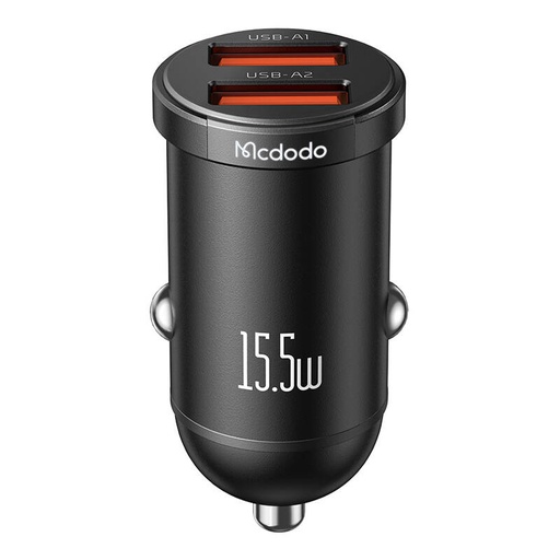 [057919] Mcdodo CC-2950 auto punjač, ​​2x USB, 15.5W (crni)