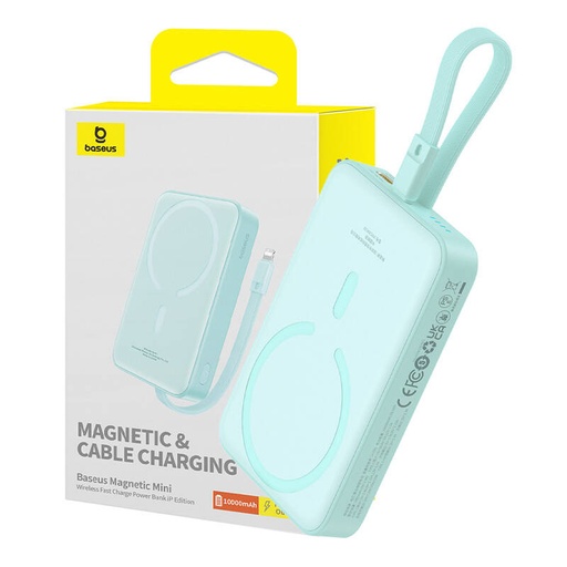 [057646] Powerbank Baseus Magnetic Mini 10000mAh 20W MagSafe (mint)