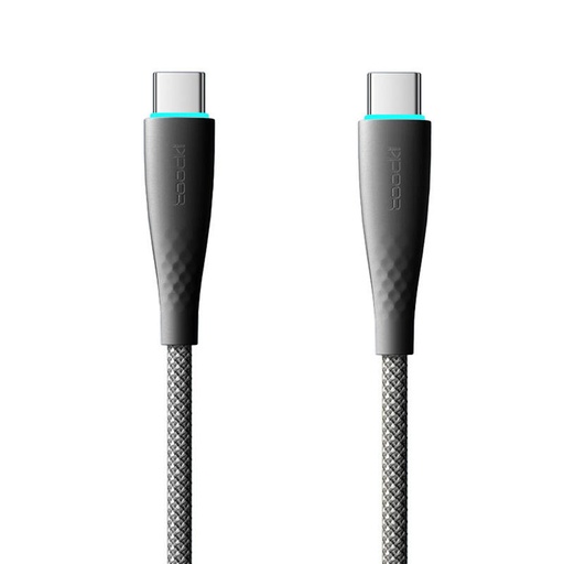 [060571] Kabel USB-C na USB-C Toocki TXCTT1- BMH01-B, 1m, PD FC 100W (crni)