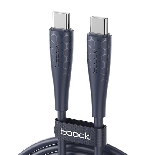 [060572] Kabel USB-C na USB-C Toocki TXCTT3- LB03, 1m, FC 240W (plavi)