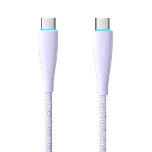 [060570] Kabel USB-C na USB-C Toocki TXCTT1- BMH01-P, 1m, PD, FC 100W (ljubičasti)