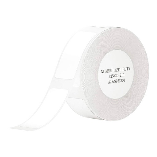 [062226] Termo naljepnice Niimbot naljepnice T 15x30mm 210 kom (Bijele)