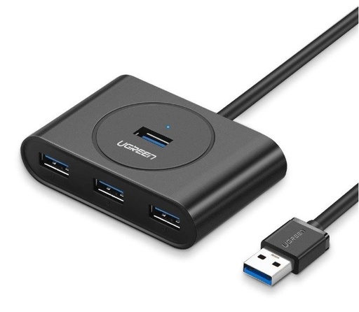 [017741] HUB 4u1 UGREEN USB 3.0 0,5m (crni)