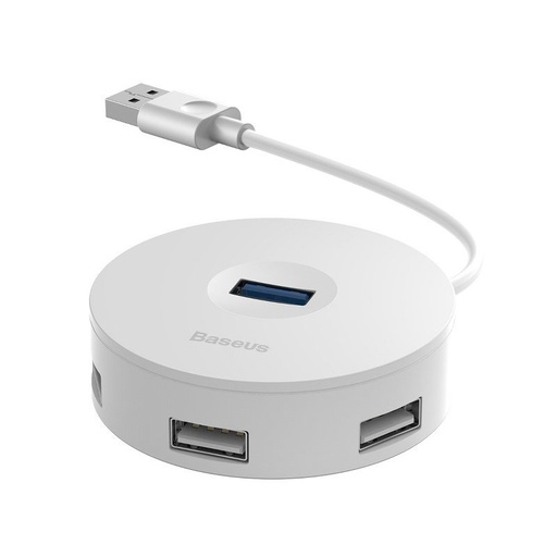 [018104] Baseus Hub 4u1 USB na USB 3.0 + 3x USB 2.0 15 cm (bijeli)