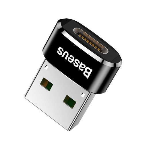 [018317] Baseus USB-C na USB-A adapter 3A (crni)