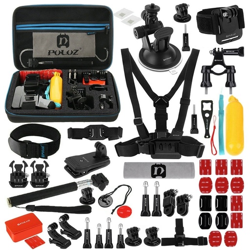 [018670] Dodatna oprema Puluz Ultimate Combo Kits za sportske kamere PKT09 53 u 1