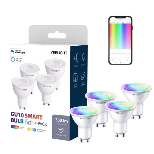 [026243] Pametna žarulja LED Yeelight GU10 Smart Bulb W1 (u boji) - 1 kom