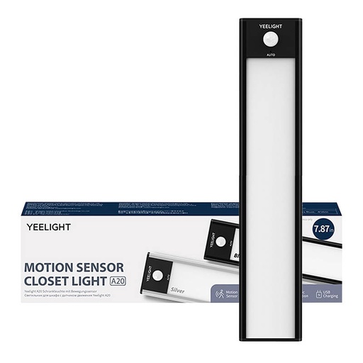 [027674] Yeelight Closet Light Black 20cm 2700K