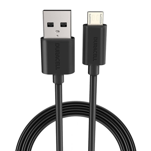 [040822] Kabel USB na Micro USB Duracell 1m (crni)