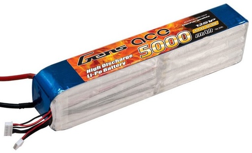 [020033] Akumulator Gens Ace 5000mAh 44.4V 60/120C 12S1P