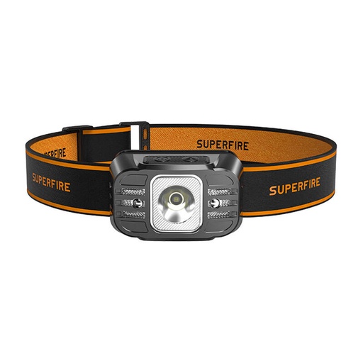 [059796] Prednja svjetiljka Superfire HL75-S, 350lm, USB