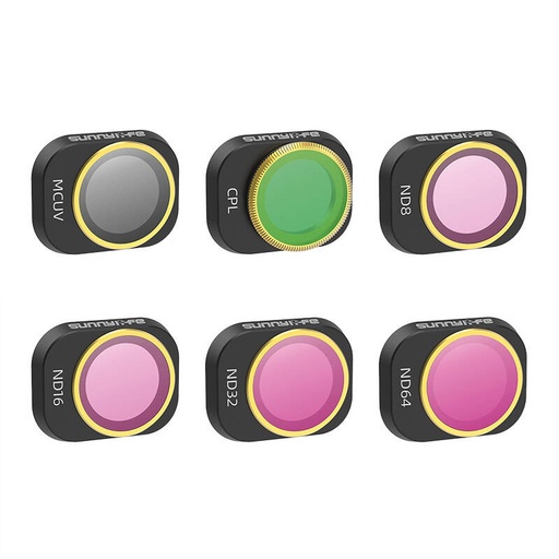 [060443] 6 filtera objektiva MCUV, CPL, ND8/16/32/64 Sunnylife za DJI MINI 4 PRO