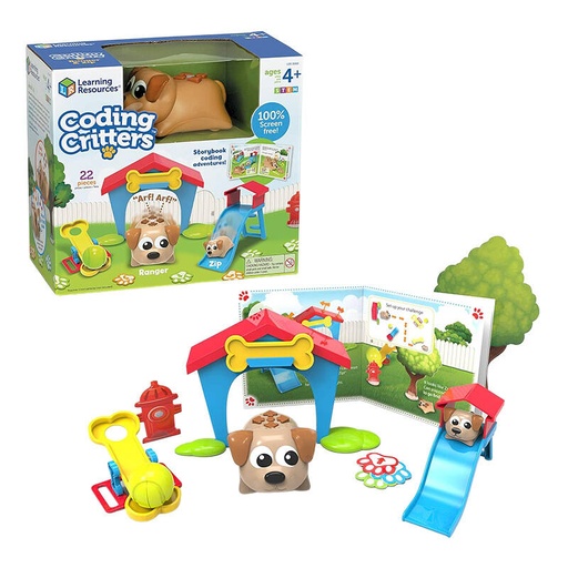 [062589] Kodiranje Critters Ranger & Zip Learning Resources LER LER 3080