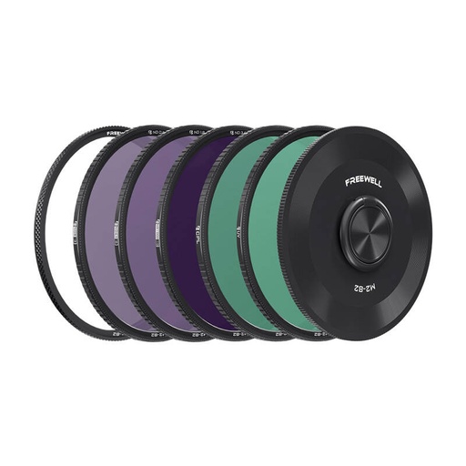 [064043] Komplet s pet filtera Freewell M2 serije Quick Swap 82 mm