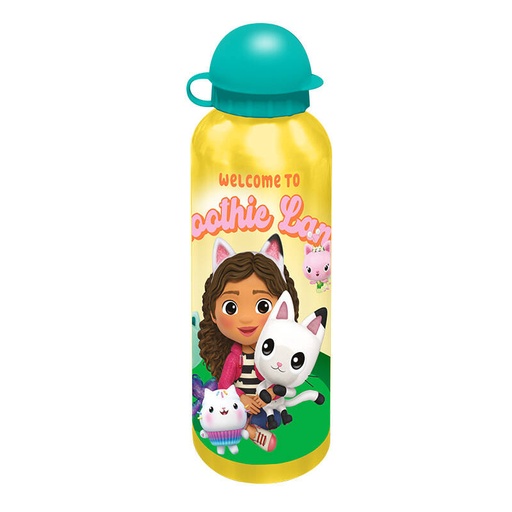 [064417] Boca za vodu 500 ml Gabby's Dollhouse KiDS Licensing (zlatna)