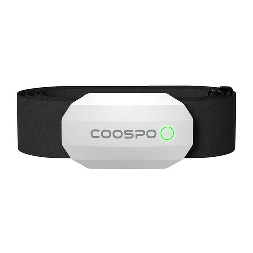 [065035] Mjerač otkucaja srca na prsima Coospo H808S-W