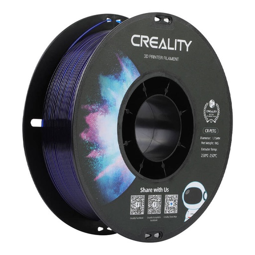 [064763] CR-PETG filament Creality (prozirno plava)