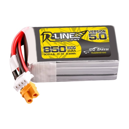 [062357] Tattu R-Line Wersja 5.0 850mAh 3S 11.1V 150C XT30U-F