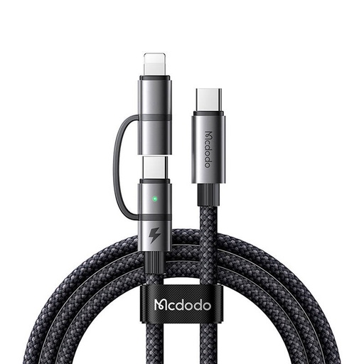 [060014] Mcdodo 2u1 kabel CA-0450 USB-C na USB-C + Lightning, 1,2 m