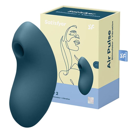 [068349] Masažer za klitor Vulva Lover 2 Satisfyer (plavi)