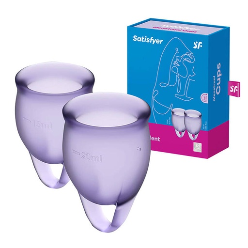 [068352] Menstrualna čašica Feel confident Satisfyer (ljubičasta)