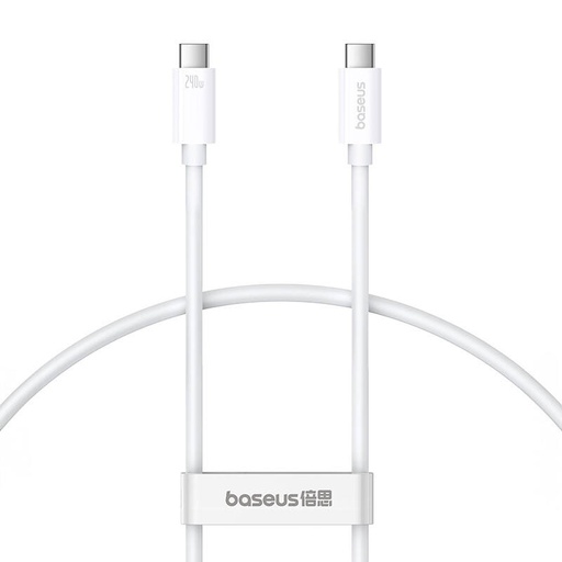 [063935] Baseus Superior USB4 USB-C na USB-C kabel, 240W, 1m (bijeli)