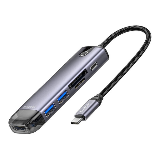 [062830] Mcdodo HU-7420 10-u-1 USB-C čvorište (USB-C, HDMI, VGA, USB3.0*2, USB3.0*2, SD, TF)