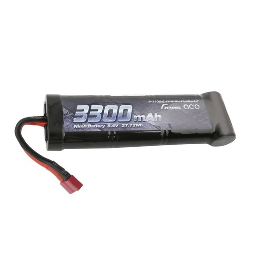 [021758] Baterija Gens Ace 3300 mAh 8,4 V NiMH ravni T utikač