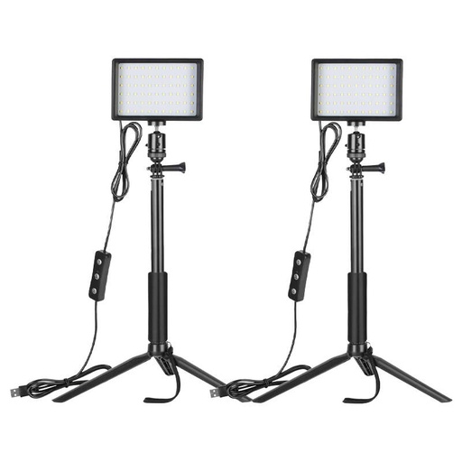 [065005] Kit Neewer ZC-10S dvije lampe LED + filteri + stativi