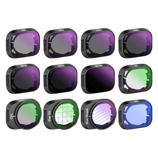 [065025] Set filtera za DJI Mini 3 / Mini 3 Pro Neewer FL25 ND8/16/32/64/128/256/ND1000/UV/CPL/BSA/LPR/S